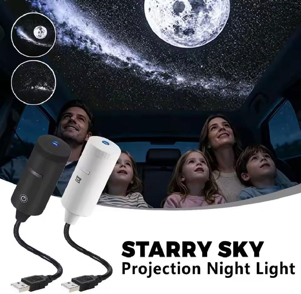 Home Decor Lamp - Galaxy Ambient Projector Lamp Plug and
