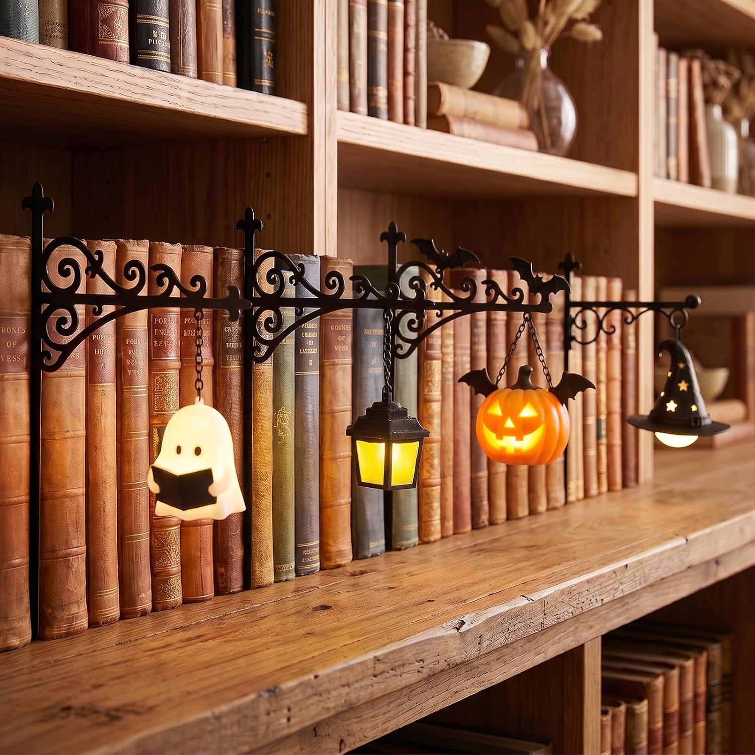 Home Decor Lamp - Bibliotheeklantaarn - Decoratieve Boekenplankverlichting Leeshoek LED