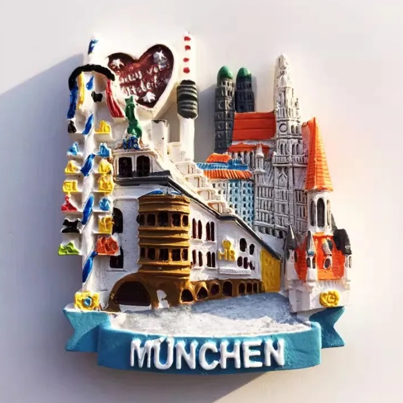Germany Home Decor - Duitsland Monchengladbach Koelkastmagneten Munich Travelling Souvenirs
