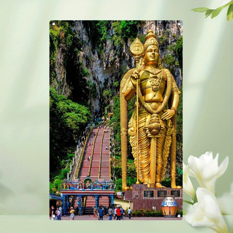 Home Decor Malaysia - Lord Murugan Batu Caves Thema Aluminium