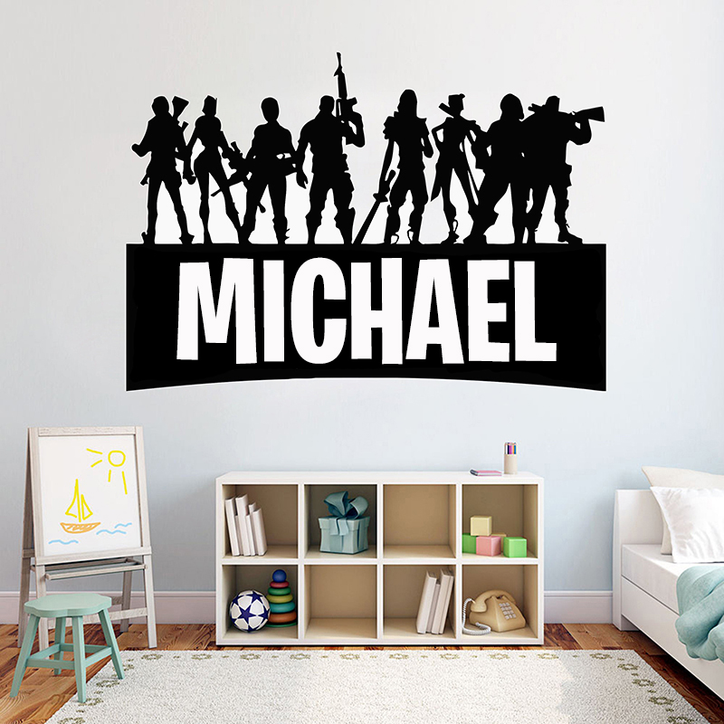 Home Decor Video - Game Gamer Gepersonaliseerde Decor Decal video