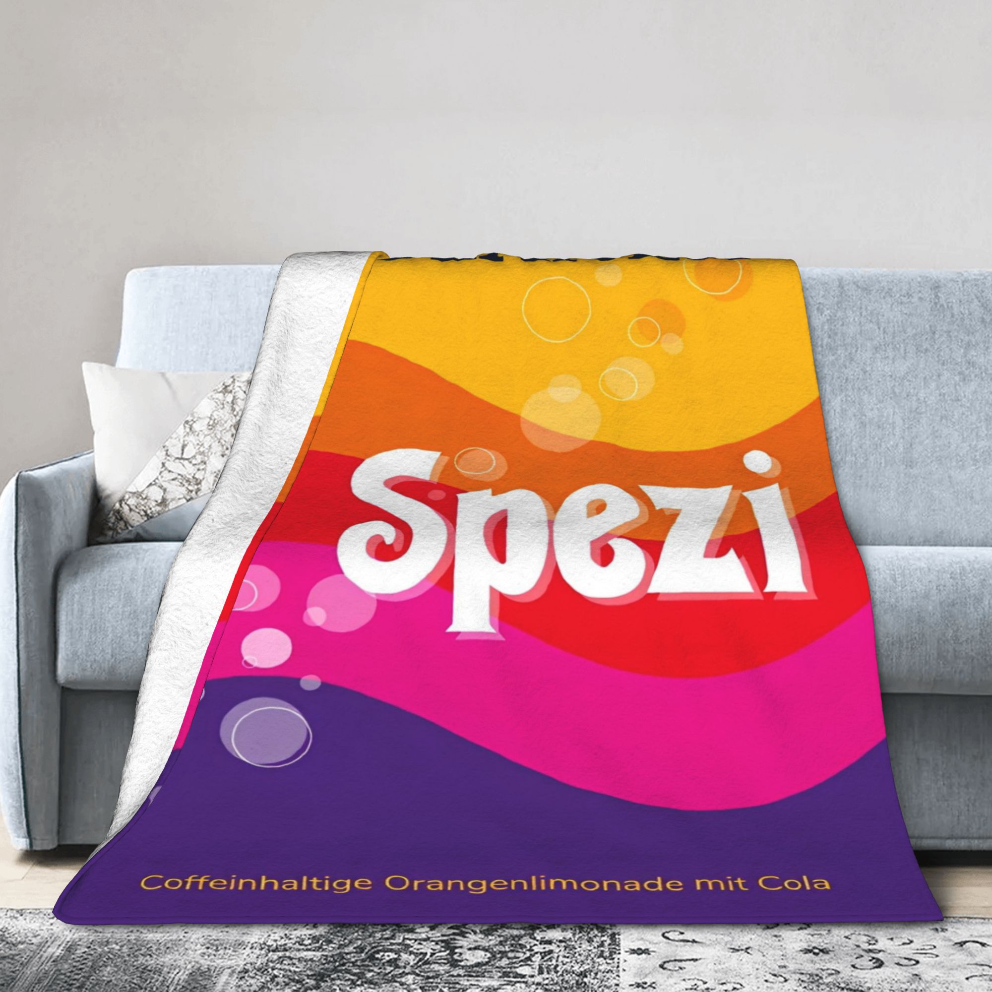 Germany Home Decor - Paulaner Spezi Dekens Duitsland Frisdrank Vliegtuig