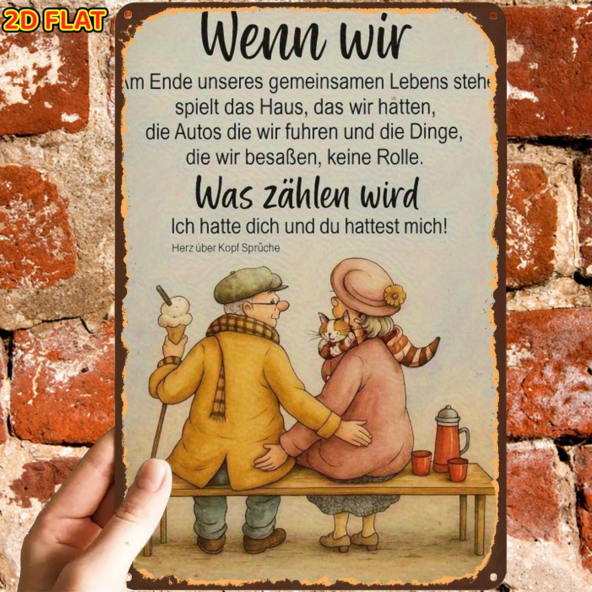 Home Decor Quotes On Wall - Paar zittend op een bank -