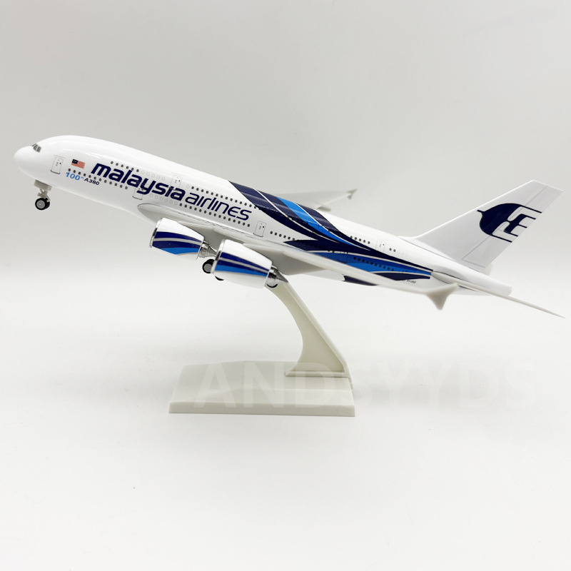 Home Decor Malaysia - 30CM A380 Malaysia Airlines Schaalmodel Vliegtuig