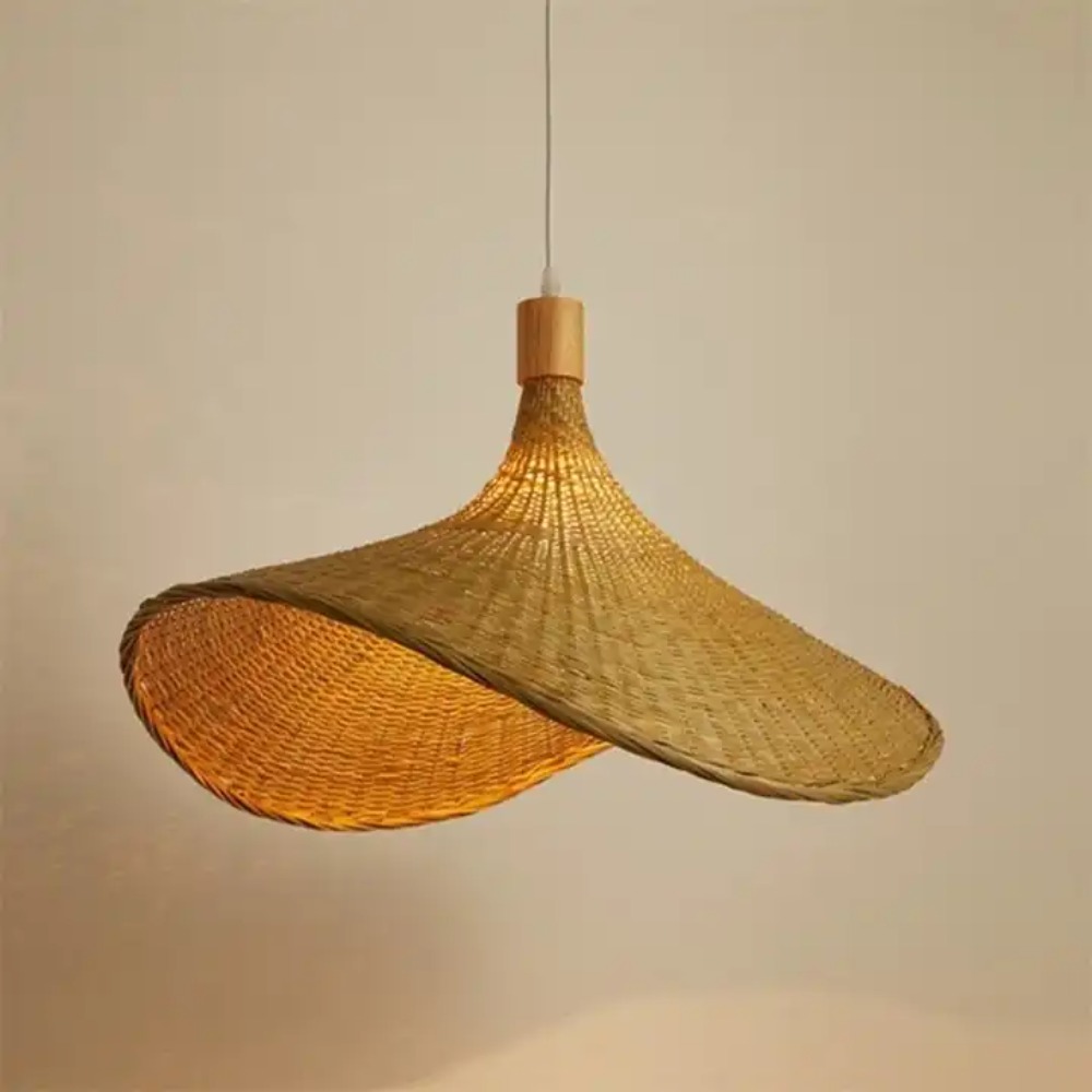 Hanging Moon Lamp - Hanglamp Rotan Hanglampen Koord Bamboe Hanglamp
