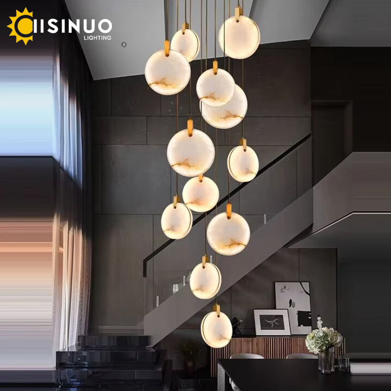 Dropshipping Luxe gouden marme - Hanging Moon Lamp recensie en prijs