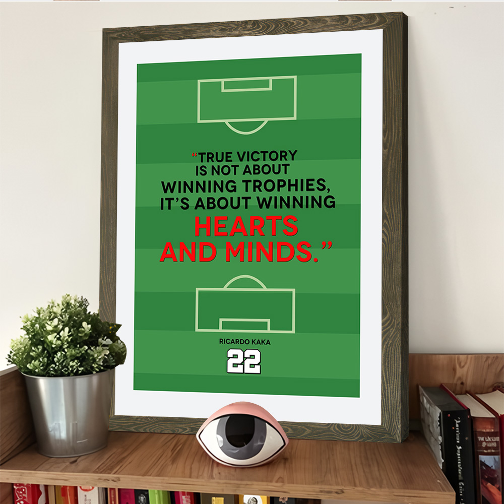 Ricardo Kaka Citaat op voetbal - Home Decor Quotes On Wall recensie en prijs