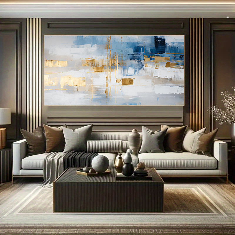100% handgemaakt abstract olie - Home Decor Orange recensie en prijs