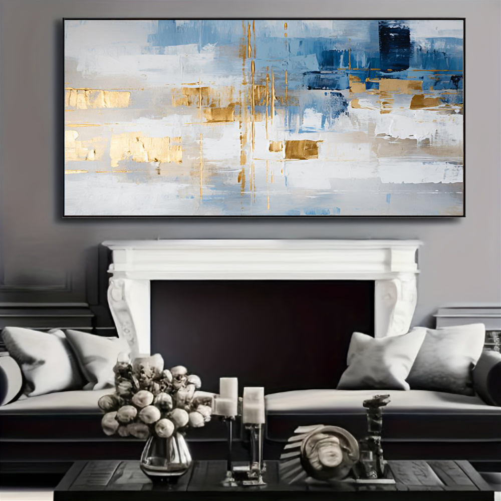 100% handgemaakt abstract olie - Home Decor Orange recensie en prijs