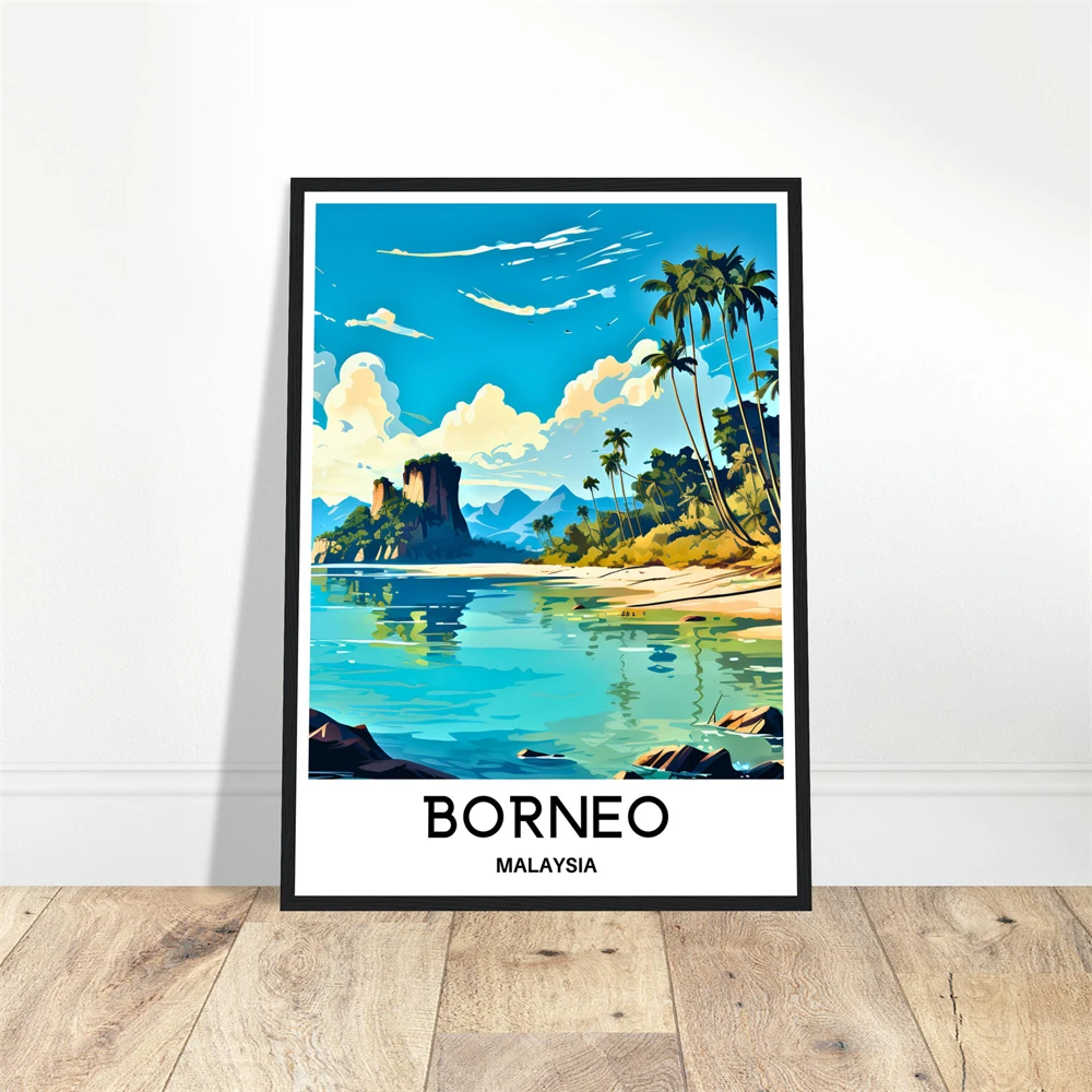 Penang Maleisië Reisposter Vin - Home Decor Malaysia recensie en prijs