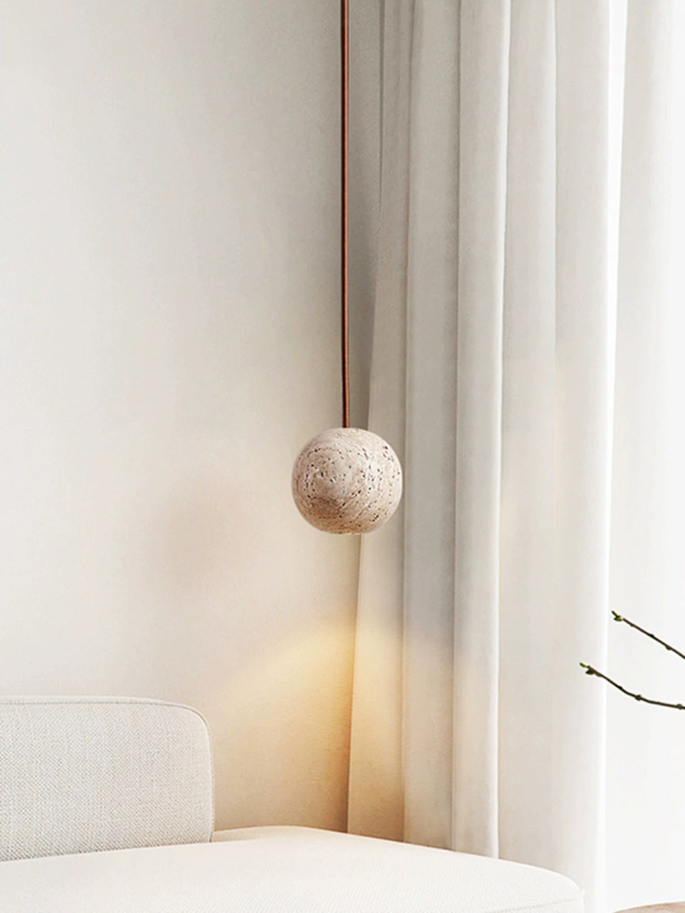Led hanglamp steen geel traver - Hanging Moon Lamp recensie en prijs