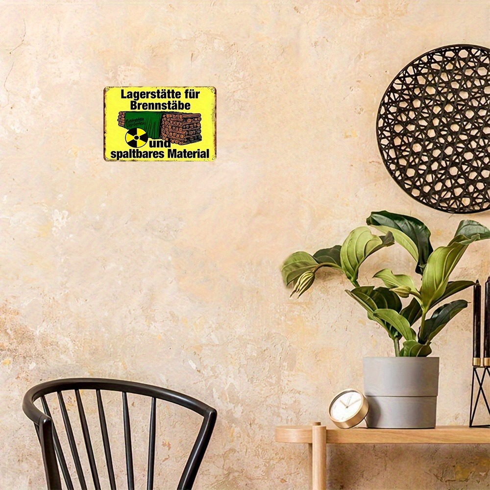 Vintage nucleaire brandstofops - Germany Home Decor recensie en prijs