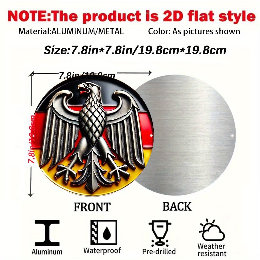 VICTRIX Duitse Eagle Crest Wal - Germany Home Decor recensie en prijs