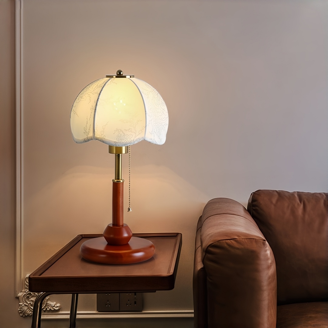 Vintage geschulpte koepeltafel - Home Decor Lamp recensie en prijs