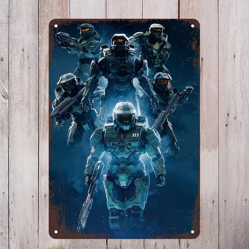 Halo-geïnspireerd metalen wand - Home Decor Video recensie en prijs