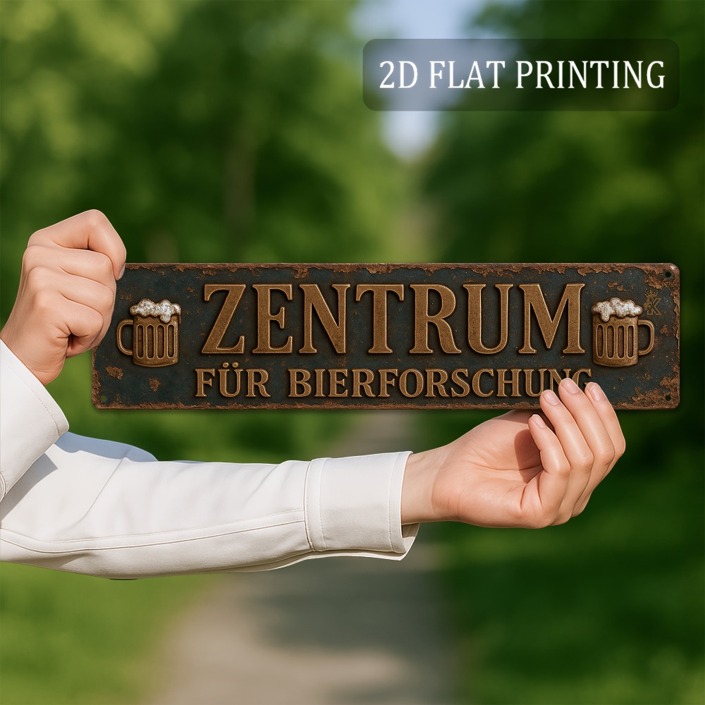 2D plat grappig bieronderzoek  - Germany Home Decor recensie en prijs