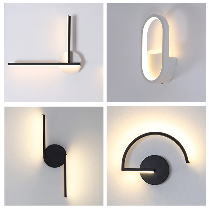 Moderne Scandinavische LED-wan - Home Decor Lamp recensie en prijs