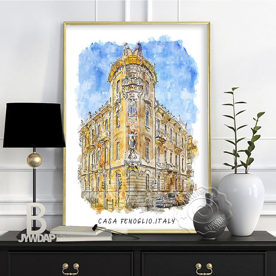 World City reisposter, Londen  - Germany Home Decor recensie en prijs