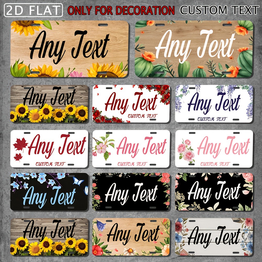 2D platte 1-delige gepersonali - Home Decor Theme recensie en prijs