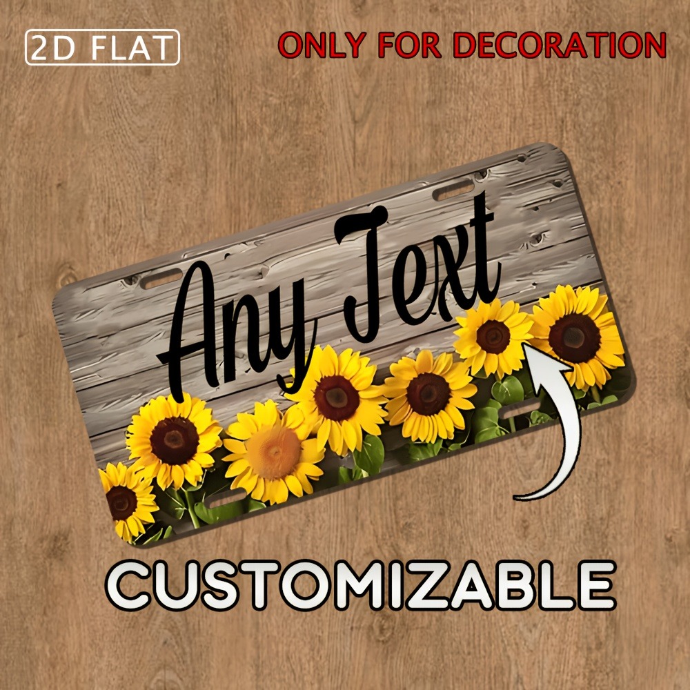 2D platte 1-delige gepersonali - Home Decor Theme recensie en prijs