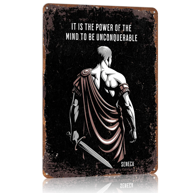 Seneca Stoïcijnse Citaat Metal - Home Decor Quotes On Wall recensie en prijs