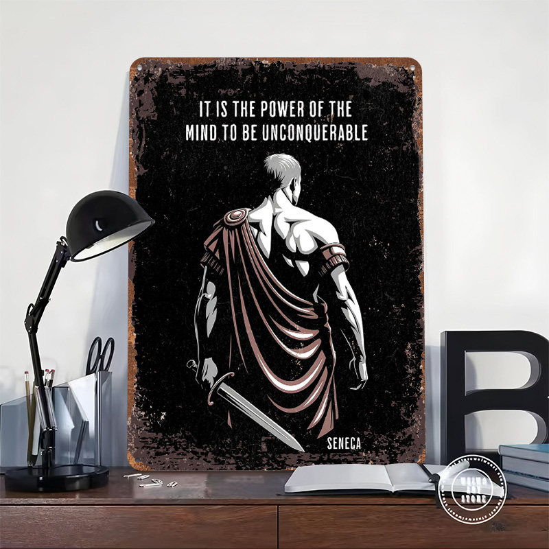 Seneca Stoïcijnse Citaat Metal - Home Decor Quotes On Wall recensie en prijs