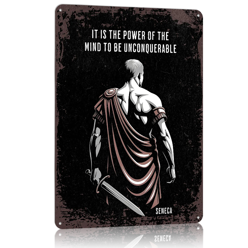 Seneca Stoïcijnse Citaat Metal - Home Decor Quotes On Wall recensie en prijs