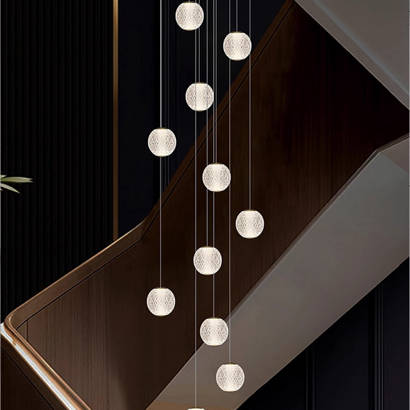 Moderne trapkroonluchter hangl - Hanging Moon Lamp recensie en prijs