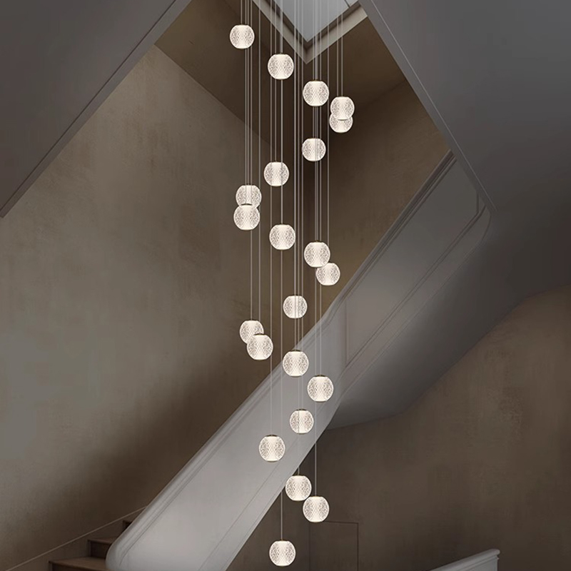 Moderne trapkroonluchter hangl - Hanging Moon Lamp recensie en prijs