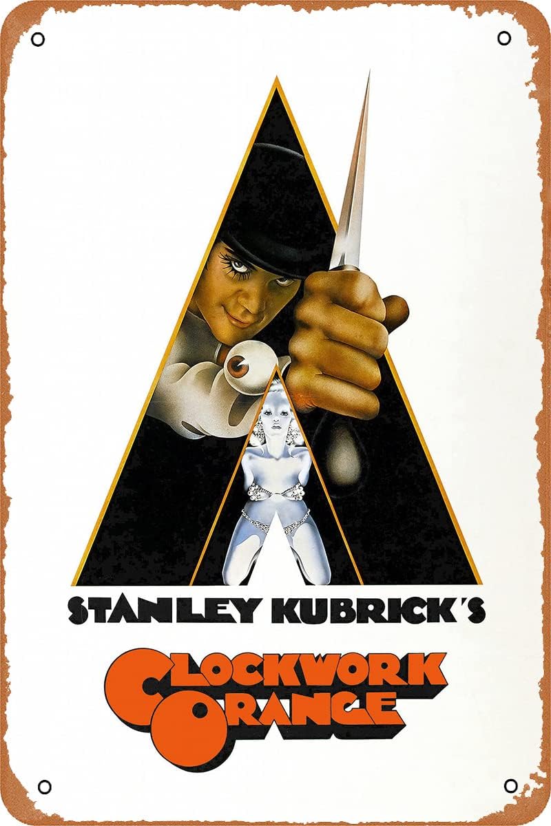 A Clockwork Orange Movie Poste - Home Decor Orange recensie en prijs