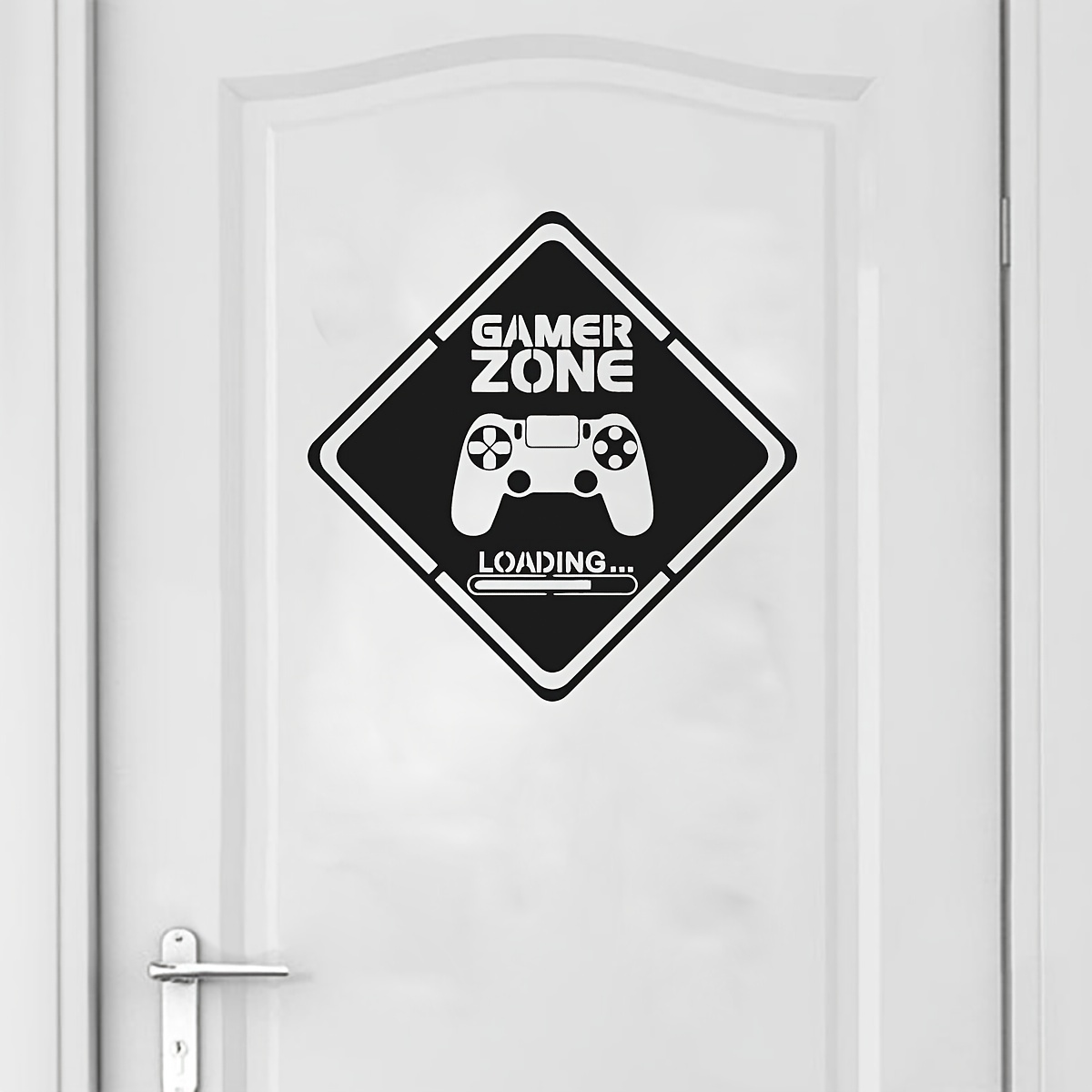 1Pc Gamer Zone Deur Sticker Mu - Home Decor Video recensie en prijs
