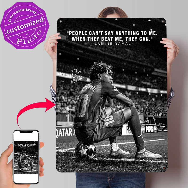 Lamine Yamal Quote op voetbalv - Home Decor Quotes On Wall recensie en prijs