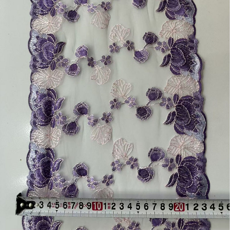 20 yards paarse netkantstof, m - Home Decor Malaysia recensie en prijs