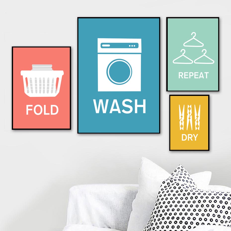 Home Decor Moderne Wasruimte N - Home Decor Quotes On Wall recensie en prijs
