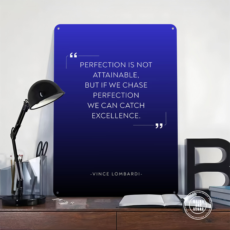 Vince Lombardi citaat over per - Home Decor Quotes On Wall recensie en prijs