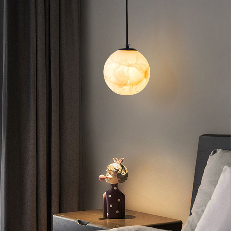 Luxe Marmeren Maan Kroonluchte - Hanging Moon Lamp recensie en prijs