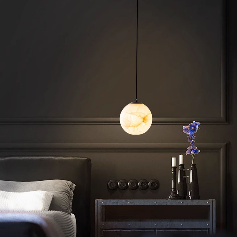 Luxe Marmeren Maan Kroonluchte - Hanging Moon Lamp recensie en prijs