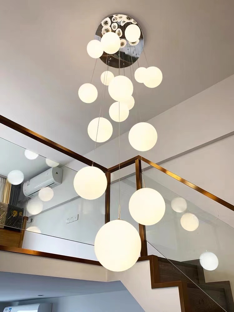 Trap Moderne Nordic Led Glazen - Hanging Moon Lamp recensie en prijs