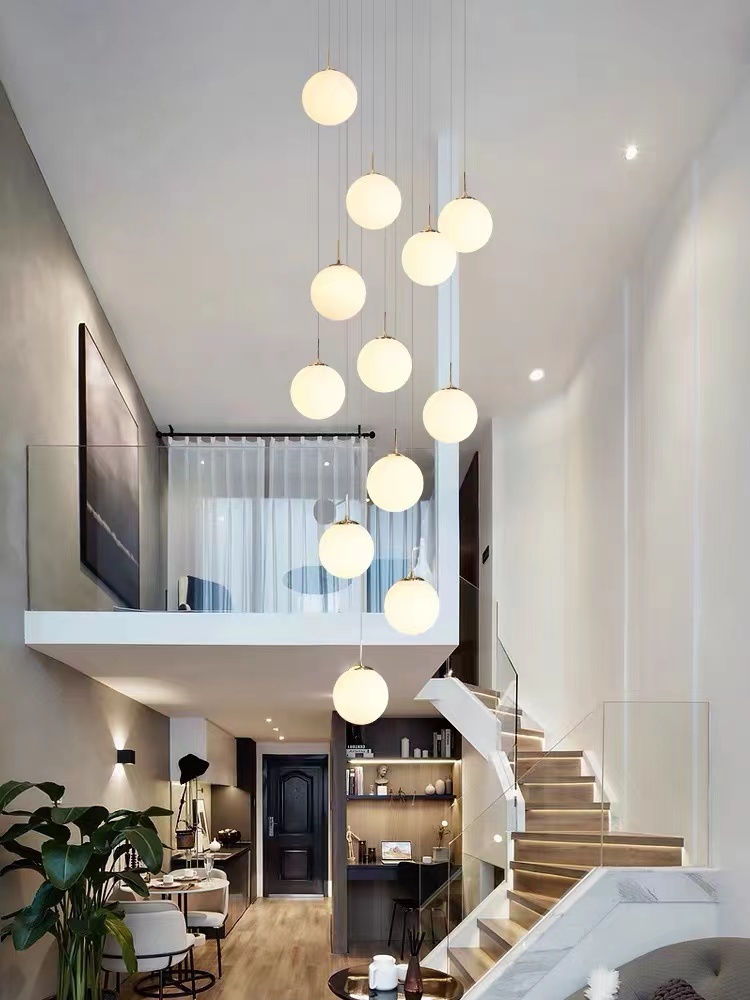 Trap Moderne Nordic Led Glazen - Hanging Moon Lamp recensie en prijs