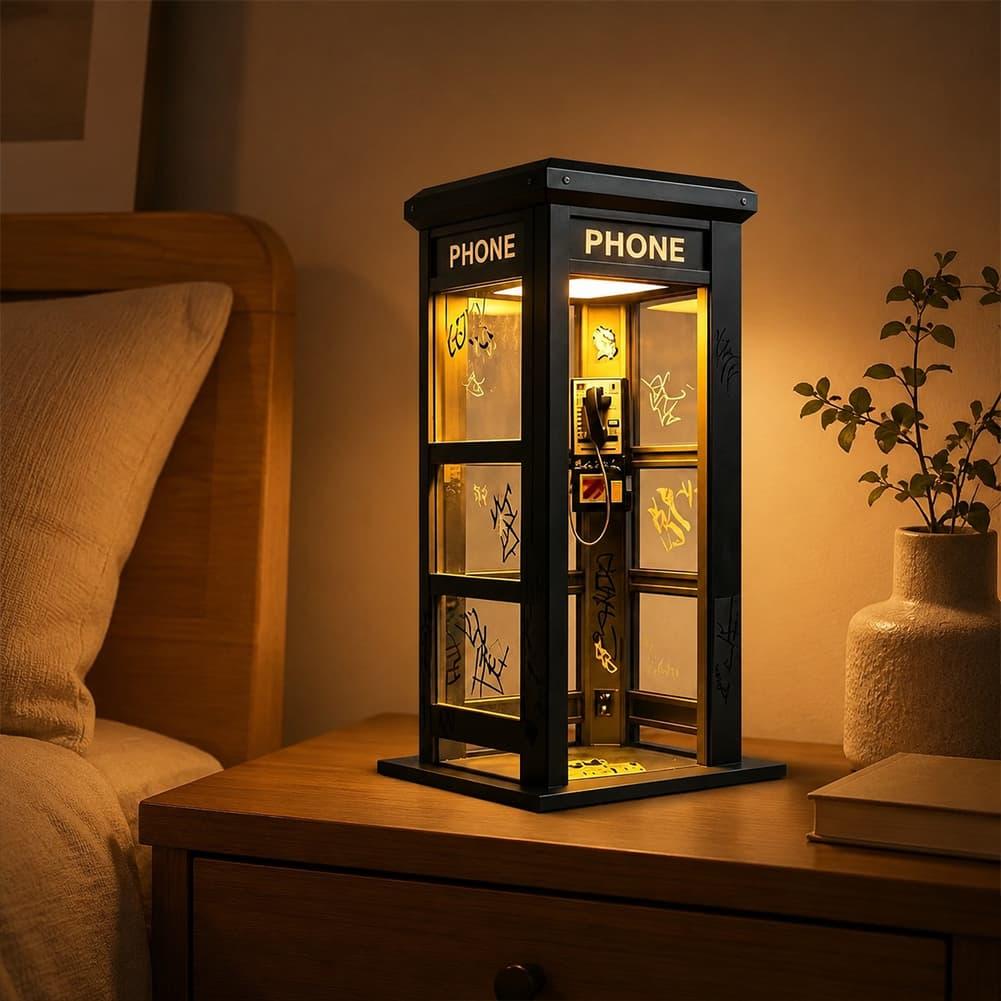 Vintage Londense telefooncel t - Home Decor Lamp recensie en prijs