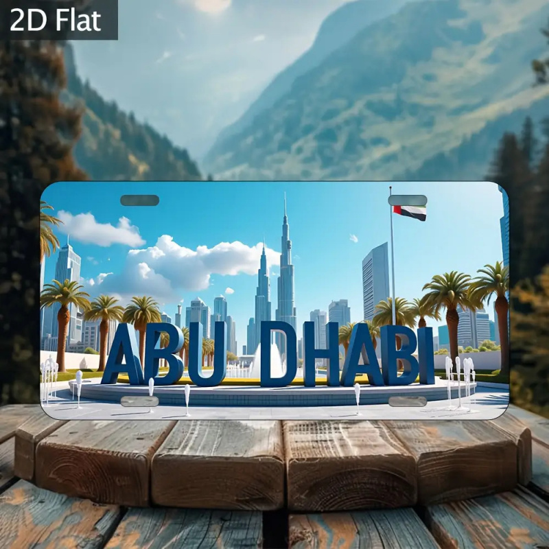 Aluminium schilderij vintage A - Home Decor Uae recensie en prijs