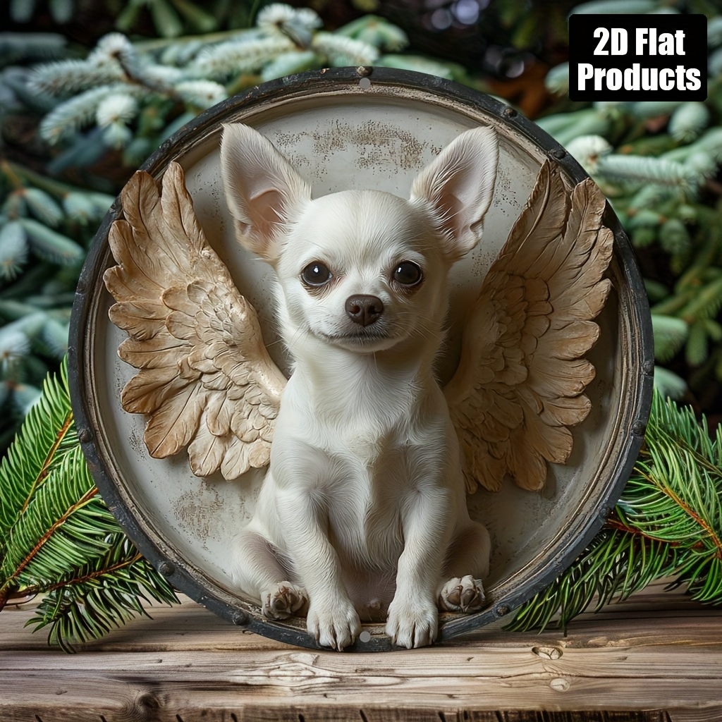 2D plat, 1pc, Chihuahua thema, - Home Decor Theme recensie en prijs