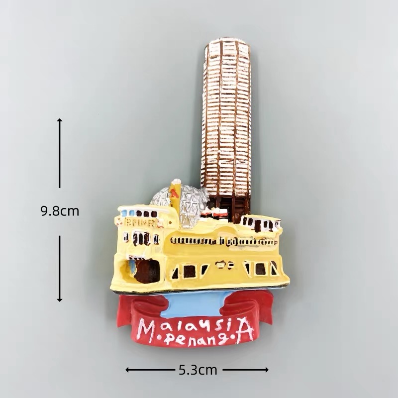 Maleisië 3D koelkastmagneten,  - Home Decor Malaysia recensie en prijs